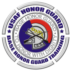 Base Honor Guard Training